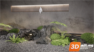 Mini Garden Skp Files 